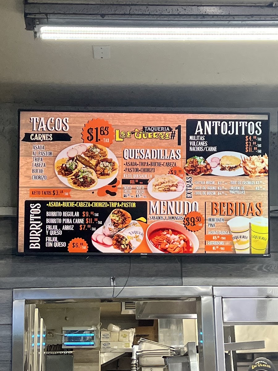 Taqueria Los Gueros #1 Menu - Image 4
