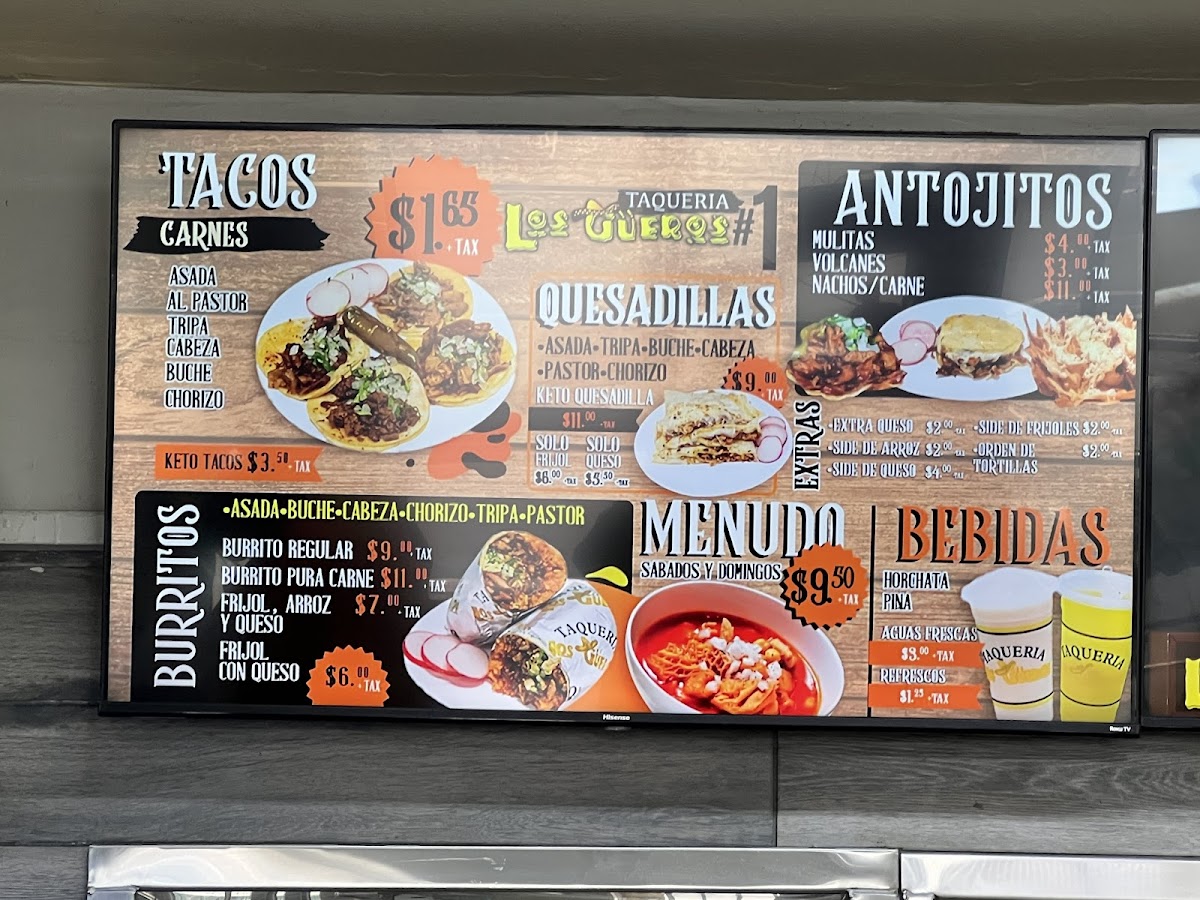 Taqueria Los Gueros #1 Menu - Image 5